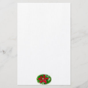 Red Clematis God jul Brevpapper
