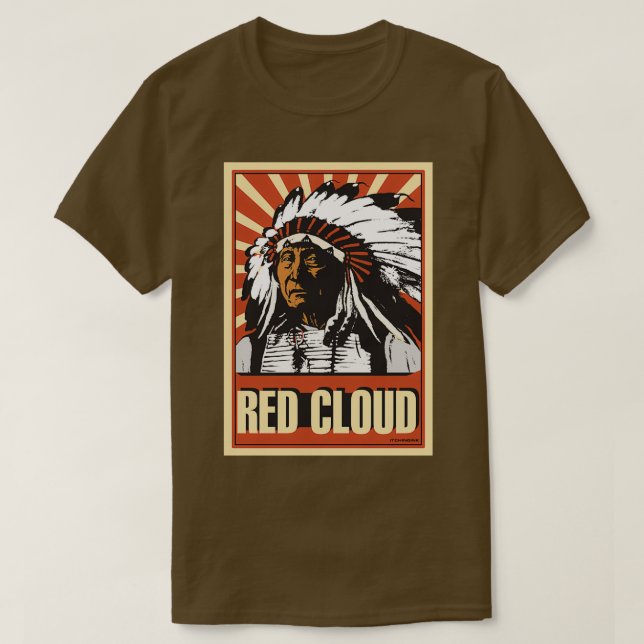 Red Cloud 2 T Shirt (Design framsida)