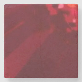 Red coaster underlägg sten