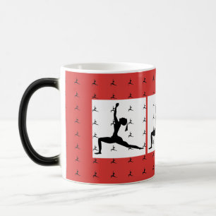 Red Coffee Mugg/ Morphing Coffee Kopp magi