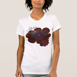 Red Corolla Flower T Shirt