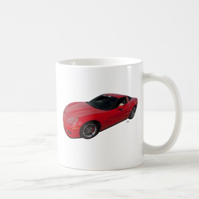 Red Corvette Kaffemugg (Höger)