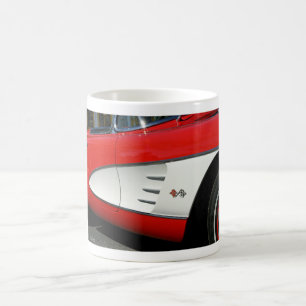 Red Corvette Kaffemugg