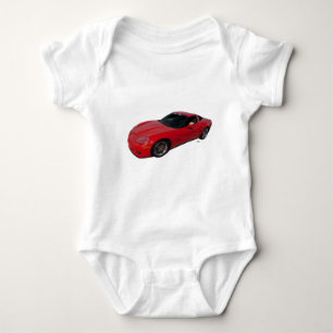 Red Corvette T Shirt