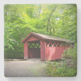 Red Covered Bridge Stenunderlägg
