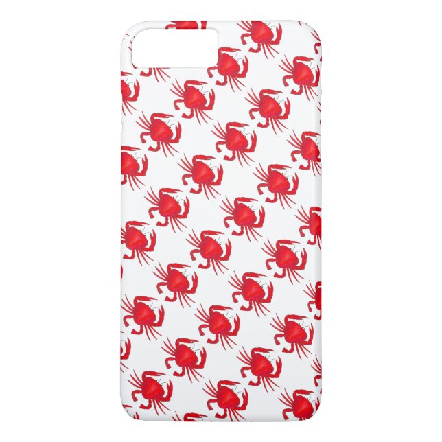 Red Crab Baltimore Maryland Crabs Seafood Fodral Case-Mate iPhone Skal (Baksida)