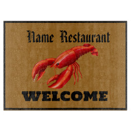 Red Crab Lobster-restaurangen Välkommen Shop Perso