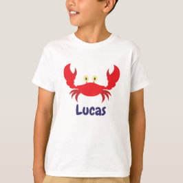Red Crab Personlig T-shirt