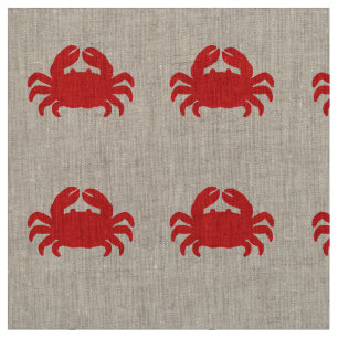 Red Crab Silhouette Tyg
