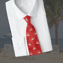 Red Crab Tie Slips
