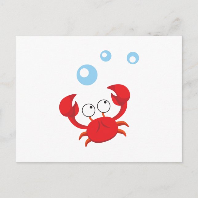 Red Crab Vykort (Framsida)