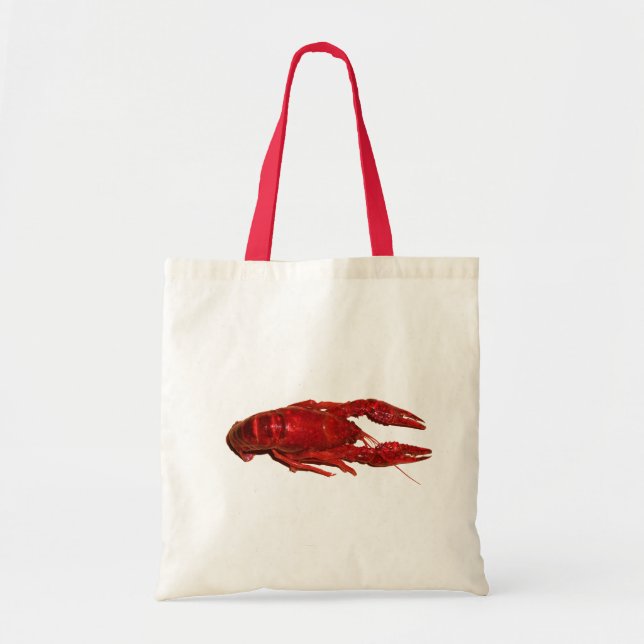 Red Crayfish, Kräftor, Crawdad Tygkasse (Framsidan)
