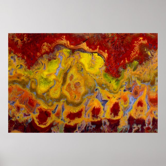 Red Crayola Jasper Poster (Framsidan)