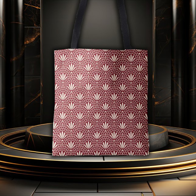 Red & Cream Gatsby Glamour Tygkasse (Skapare uppladdad)