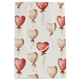 Red Cream Hearts Bubons Birthday