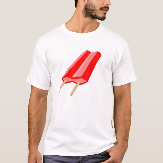 Red Creamsicle Popsicle Tee (Framsida)