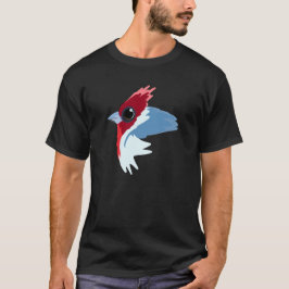 Red-Crested Kardinal Bird T Shirt