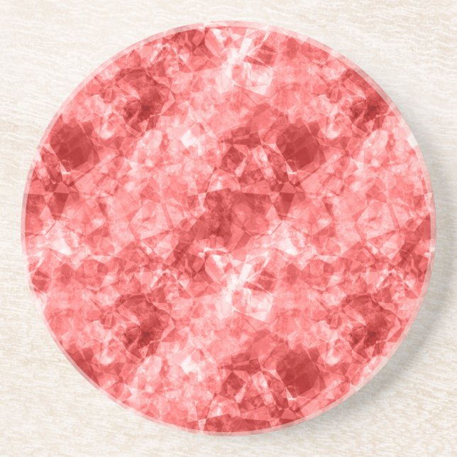 Red Crumged Struktur Underlägg (Framsidan)