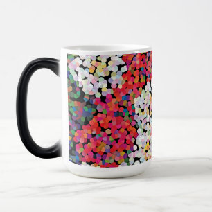 Red Crystal Blommigt Blooms Magisk Mugg