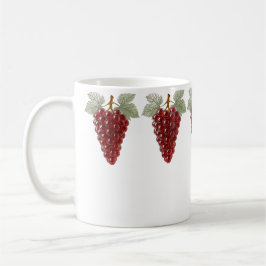 Red Crystal Grape Kaffemugg