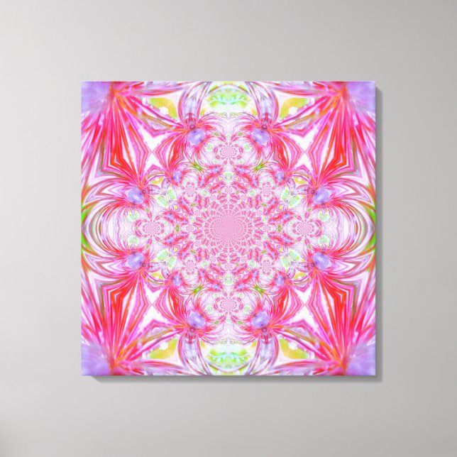 Red Crystal Wrapped Canvas (Framsida)