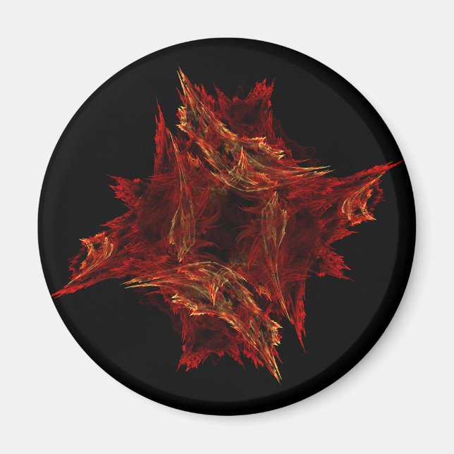 Red Crystals Magnet (Framsidan)