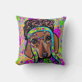 RED DACHSHUND KUDDE