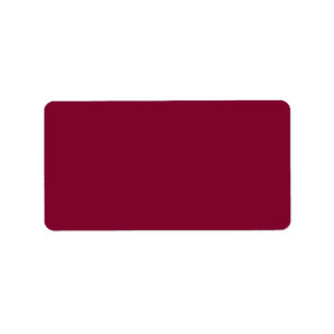 Red Dahlia Brick Maroon Burgundy 2015 Färg Trend Adressetikett