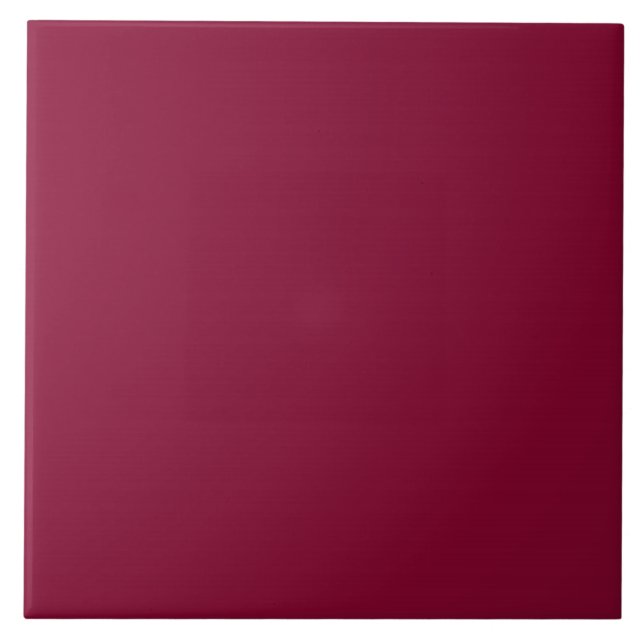 Red Dahlia Brick Maroon Burgundy 2015 Färg Trend Kakelplatta (Framsidan)