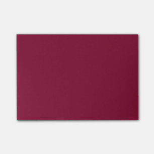 Red Dahlia Brick Maroon Burgundy 2015 Färg Trend Post-it Block
