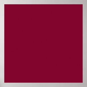 Red Dahlia Brick Maroon Burgundy 2015 Färg Trend Poster
