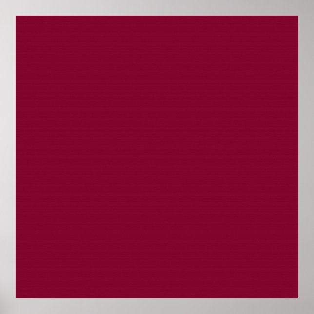 Red Dahlia Brick Maroon Burgundy 2015 Färg Trend Poster (Framsidan)
