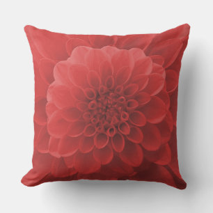 Red Dahlia Kudde