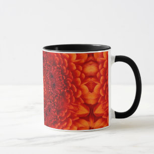 RED DAHLIA MUGG
