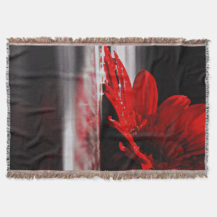 Red Daisy Gerbera Flower Mysfilt
