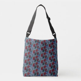 Red Daisys Crossbody Bag Axelväska