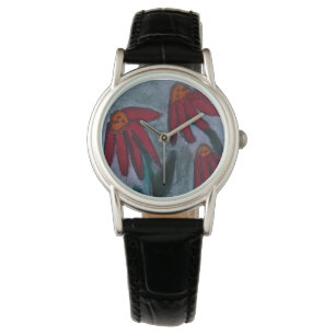 Red Daisys Watch Armbandsur