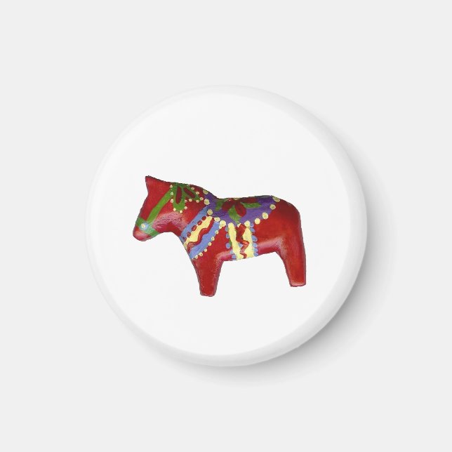 Red Dala magnet (Framsidan)