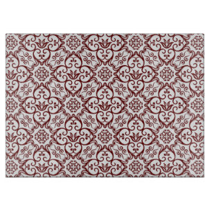Red Damask Center Board