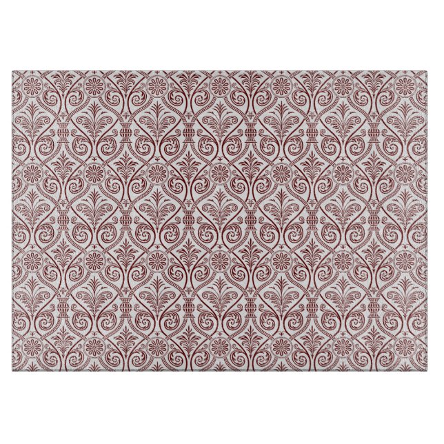 Red Damask Center Board (Framsidan)