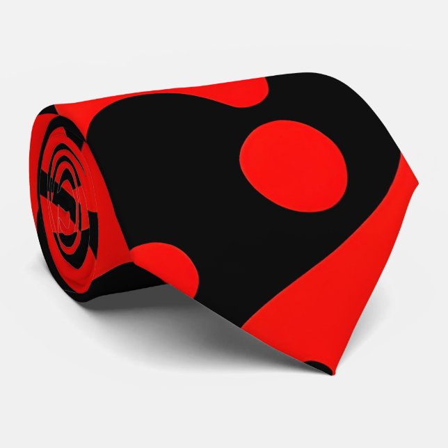 Red Damask Flowers Botanical Mönster Slips (Rullad)