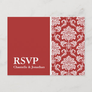 Red Damask OSA vykort