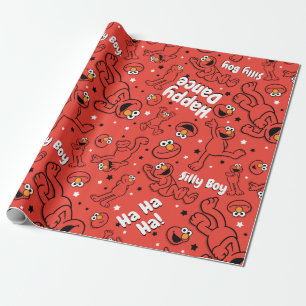 Red Dancing Elmo Mönster Presentpapper