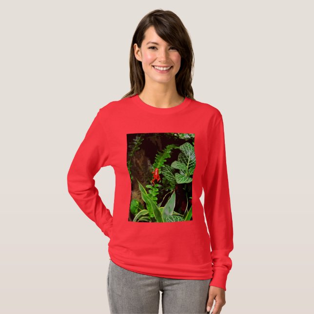 Red Dart Frog CB Tee (Hel framsida)