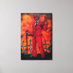 Red Dealer Canvastryck
