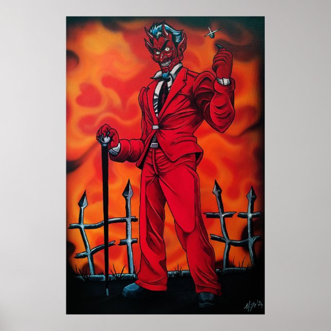 Red Dealer Poster (Framsidan)
