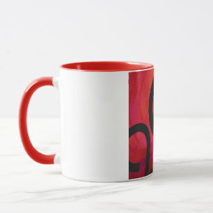 Red Decade Birthdday Mugg