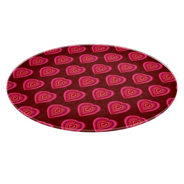 red decorative heart (Hörn)