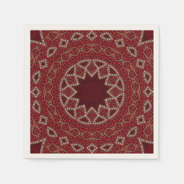 Red Decorative Napkins Pappersservett