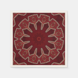Red Decorative Napkins Pappersservett
